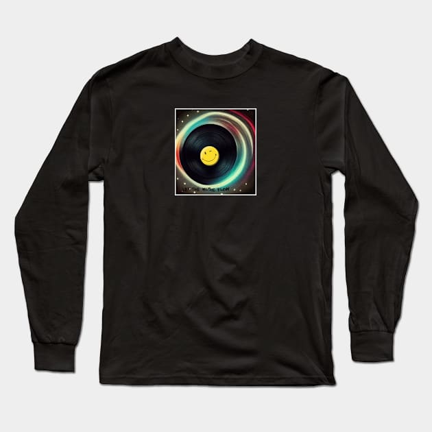 vinyl Long Sleeve T-Shirt by ElArrogante